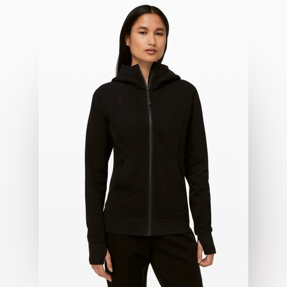 lululemon athletica Jackets & Blazers - Lululemon Scuba Hoodie *Light Cotton Fleece
Black size 6